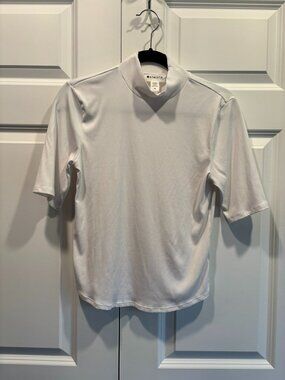 Athleta Signature Rib Elbow Sleeve Tee-   Like new worn once